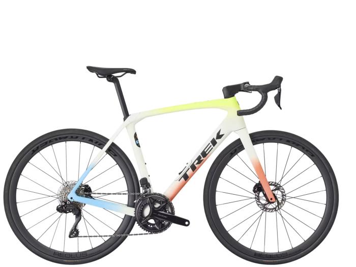 Vélo Route TREK Domane SL 6 4e Gen. Era White/Glowstick/Coral Fade