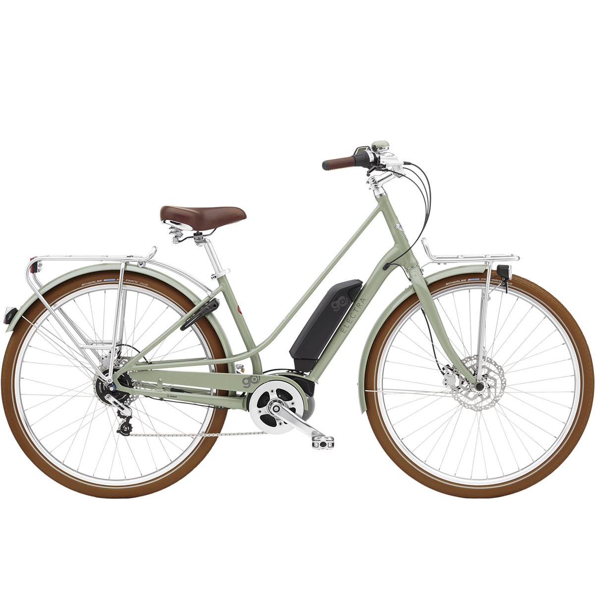 Vélo électrique ELECTRA Loft Go! 5i EQ Step-Thru 400Wh Vert Thé