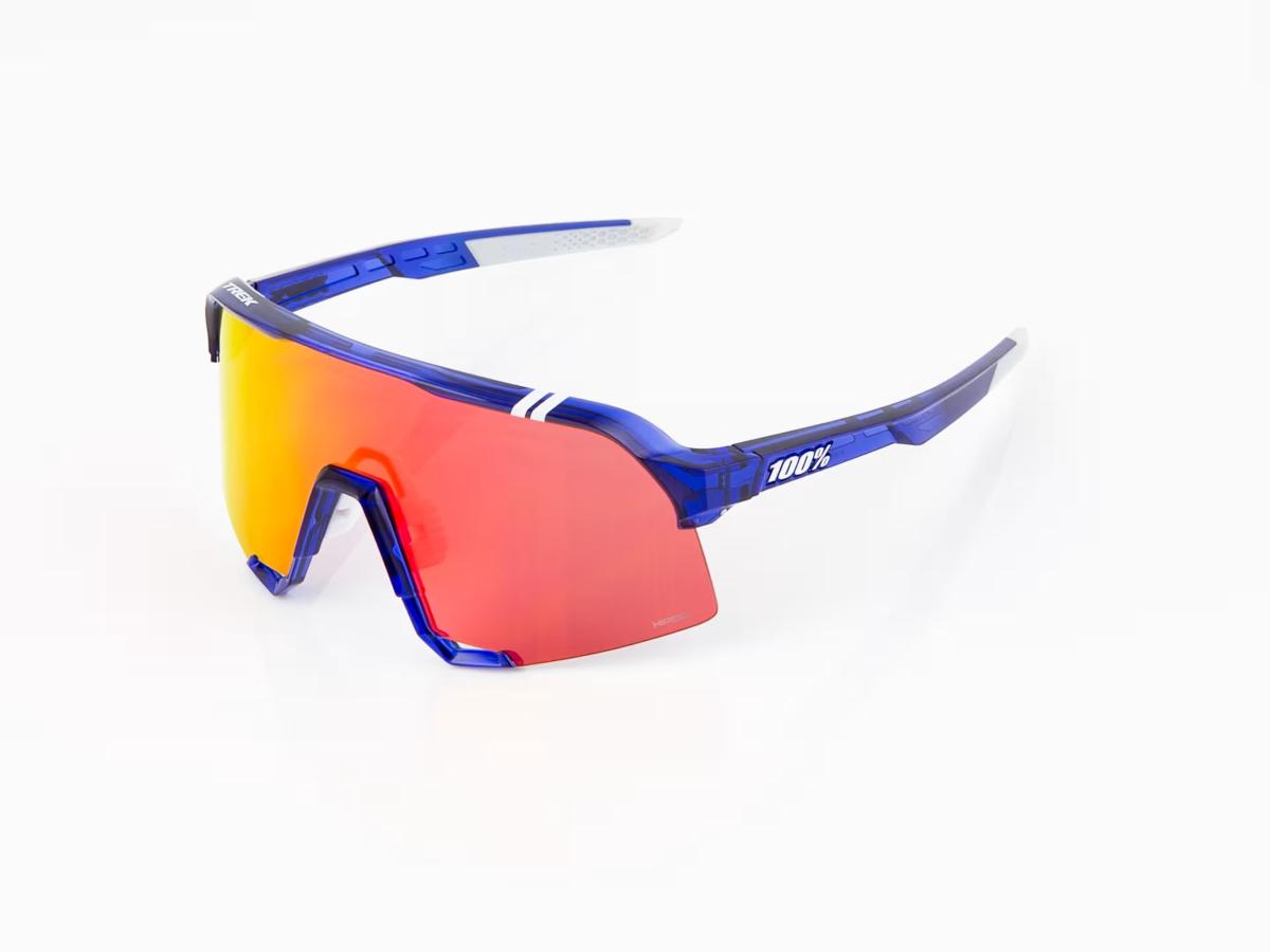 Lunettes de soleil 100% TREK Trek Team Edition S3 HiPER Bleu Rouge
