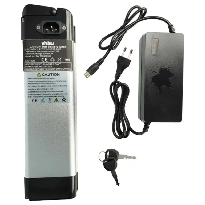 Batterie pour vélos Samsung SDI 2510-A (10400mAh, 24V, Li-ion) + chargeur