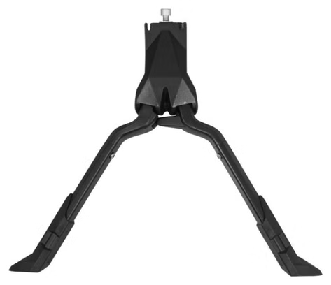 BEQUILLE VELO DOUBLE CENTRALE NEWTON VTC-29 ALU NOIR