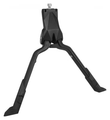 BEQUILLE VELO DOUBLE CENTRALE NEWTON VTC-29 ALU NOIR