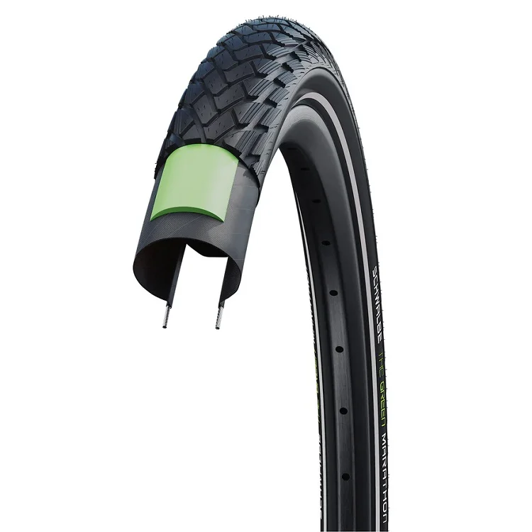Pneu pour vélos électriques Schwalbe Schwalbe Green Marathon TwinSkin GreenGuard