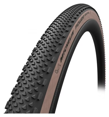 Pneu pour vélos Michelin Power Gravel Competition Line 700 mm Tubeless Ready Souple Bead 2 Bead Protek X-Miles Flancs Classic