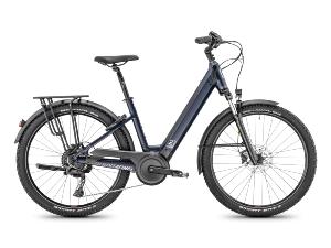 Vélo électrique MOUSTACHE Xroad 4 Open 625Wh Bleu Noir Mat