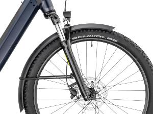 Vélo électrique MOUSTACHE Xroad 4 Open 500Wh Bleu Noir Mat