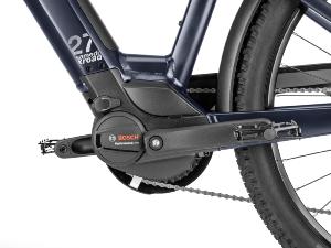 Vélo électrique MOUSTACHE Xroad 4 Open 500Wh Bleu Noir Mat