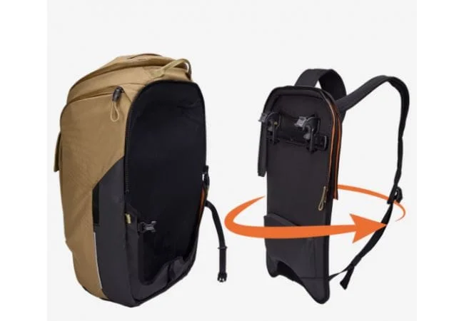 Sacoche de vélo et Sac à Dos THULE Hybride (26L)