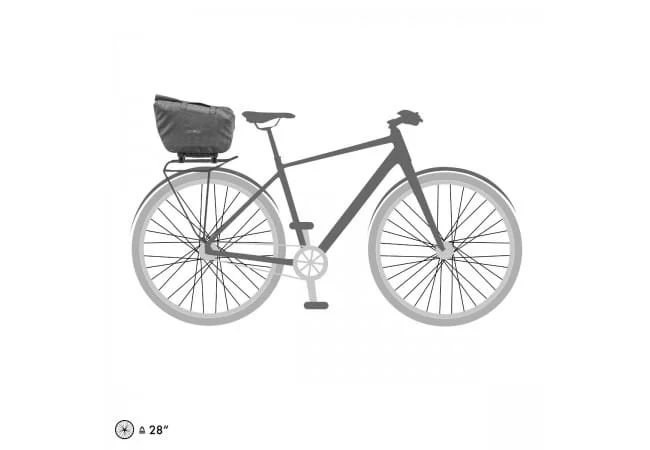 Sacoche ORTLIEB Arriere TRUNCK BAG RC URBAN – (12L) [Gris]