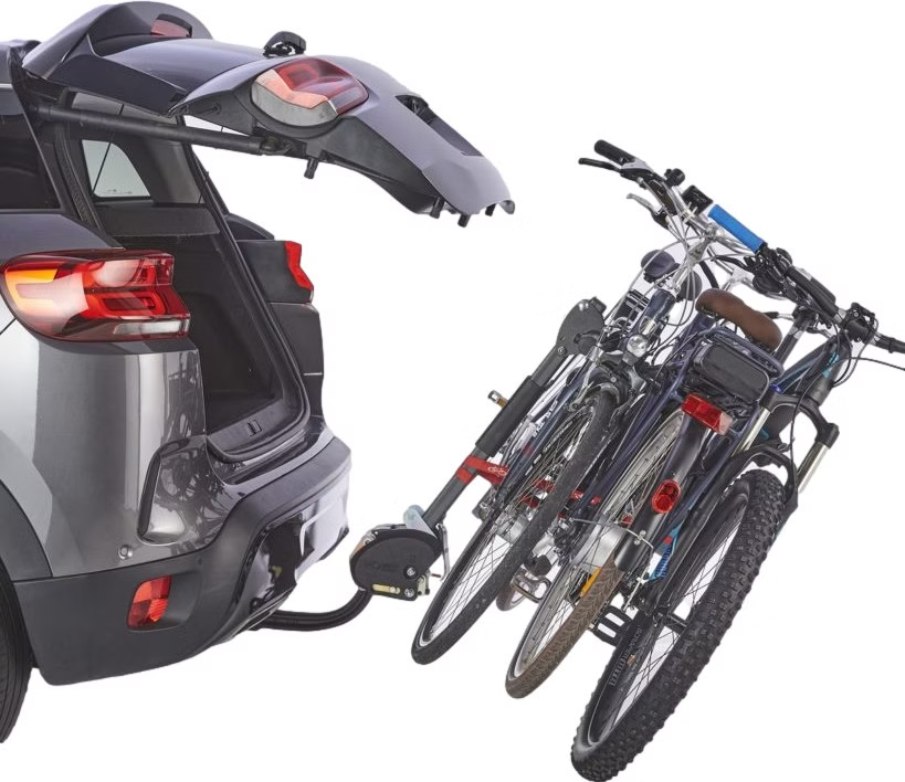 Porte vélo Mottez rabattable / capacité pour 3 vélos