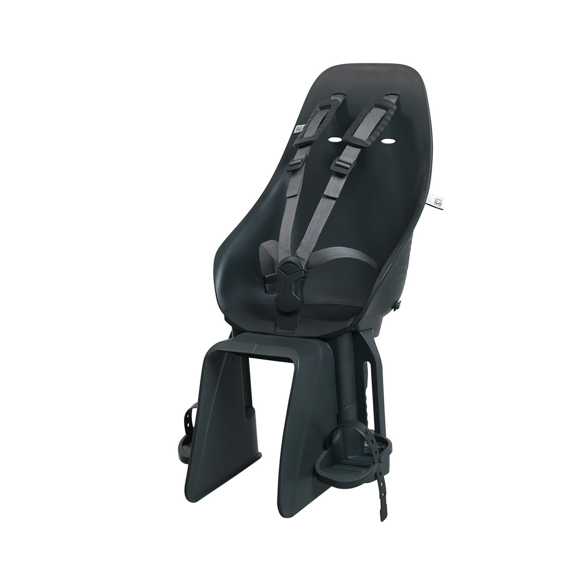 Siège arrière Urban iki pour porte-bagages noir/marron