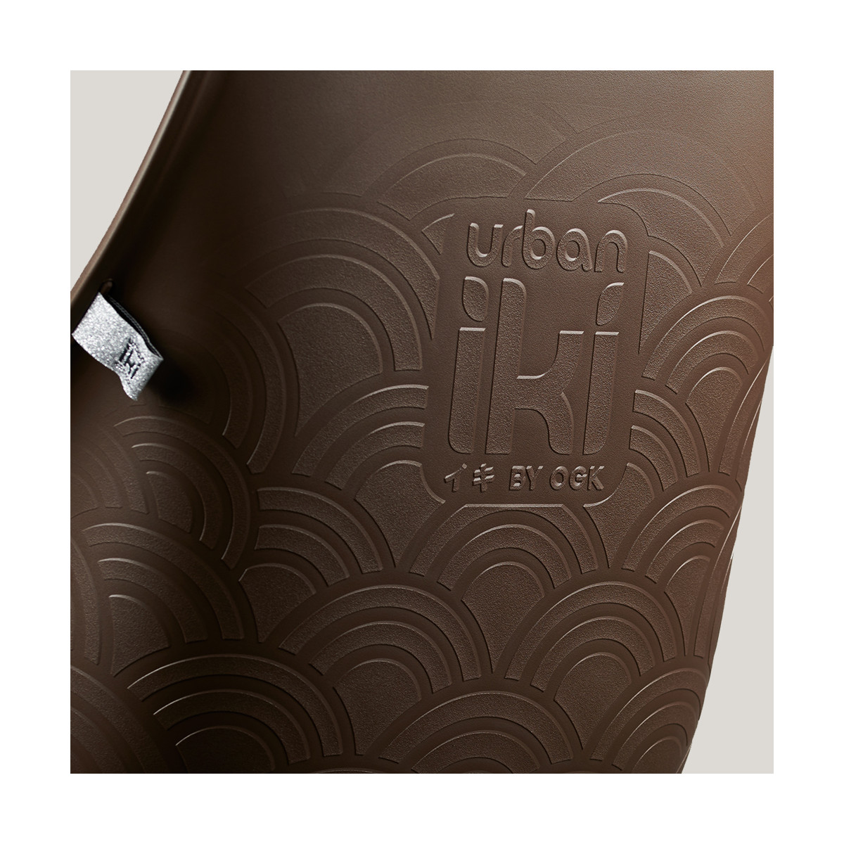 Siège arrière Urban iki pour porte-bagages noir/marron