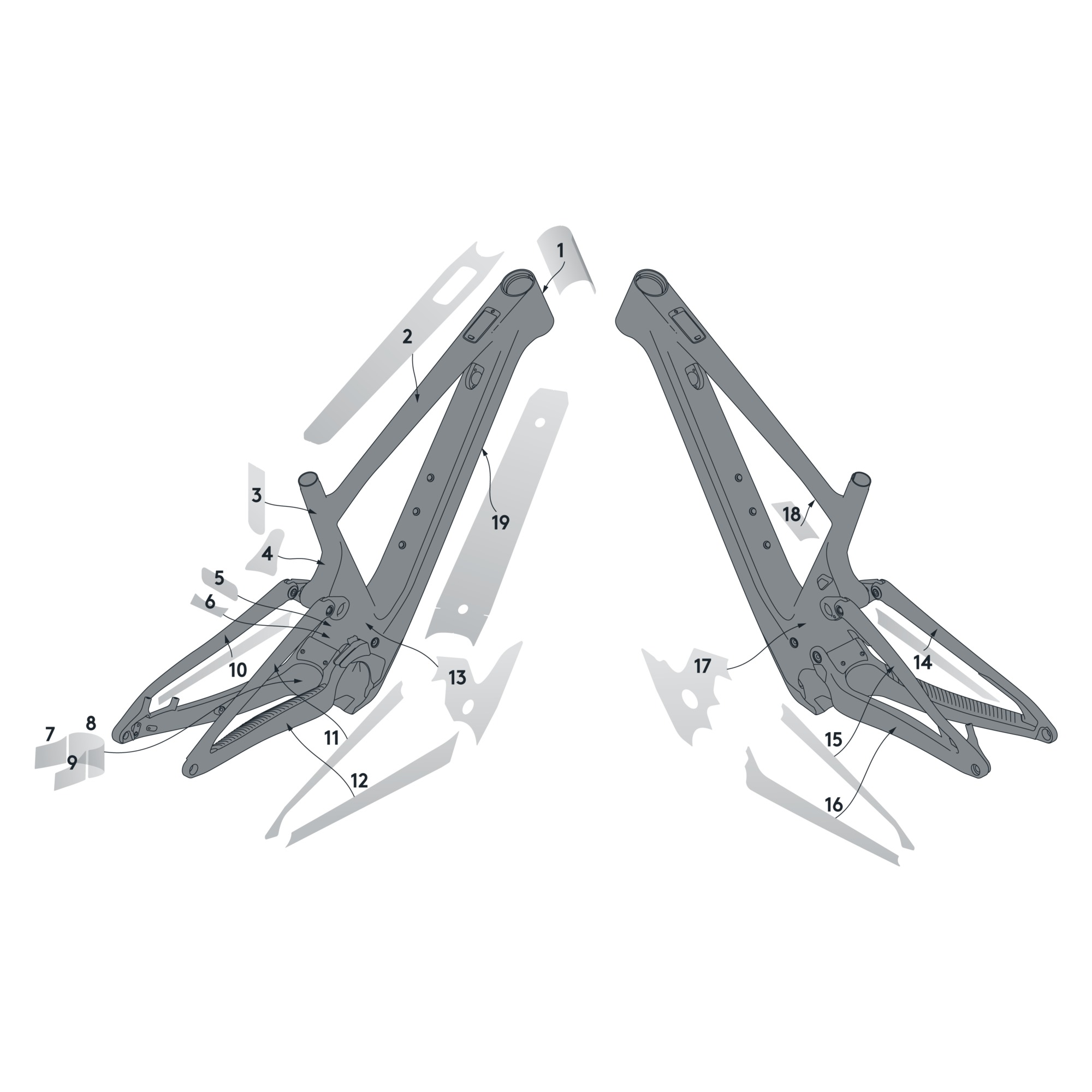 Syncros syn frame protection kit lumen e-ride