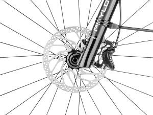 VTT électrique MOUSTACHE Trail 150.2 Noir / Rouge métal brillant 750Wh