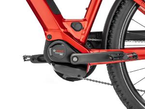 VTC électrique MOUSTACHE Xroad 4 2026 600Wh Rouge Métal Brillant