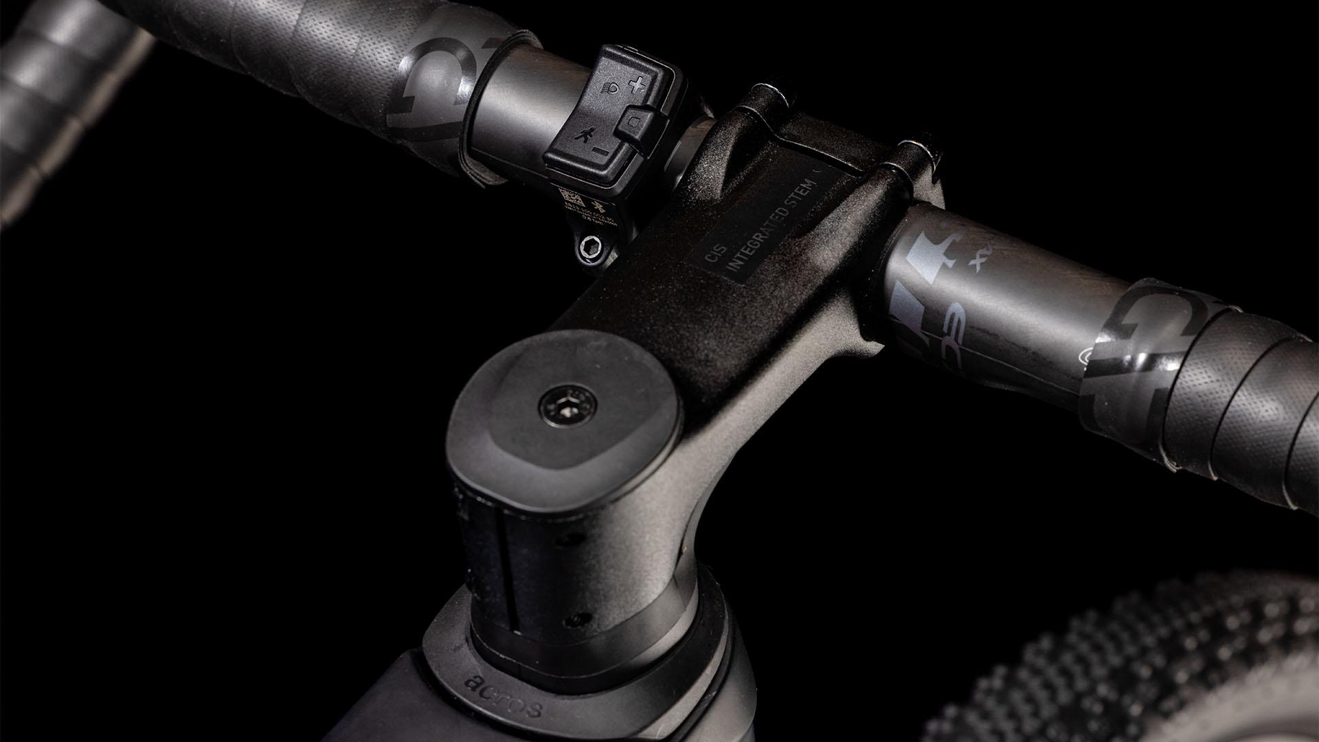 Vélo gravel électrique Cube nuroad hybrid c:62 slx 400x carbon´n´glossy