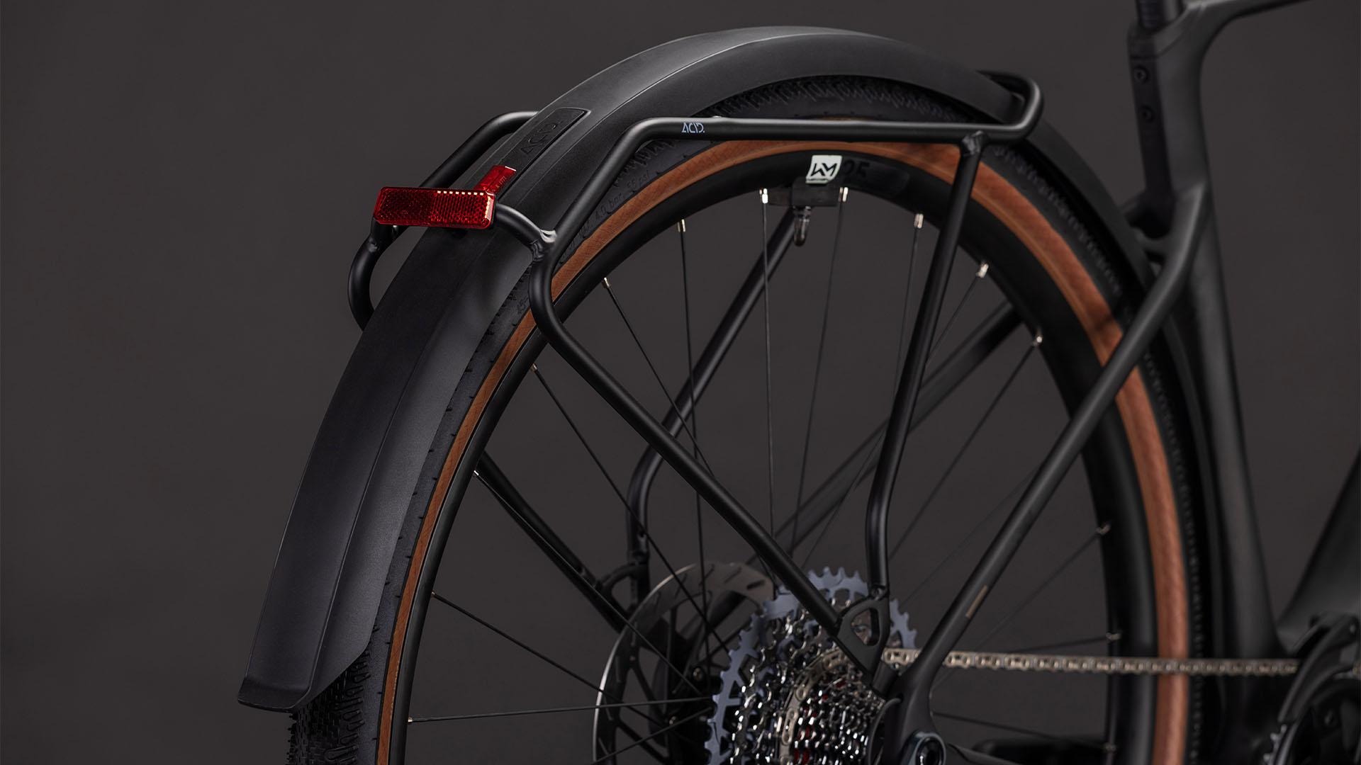 Vélo gravel électrique Cube nuroad hybrid c:62 exc 400x fe blackline