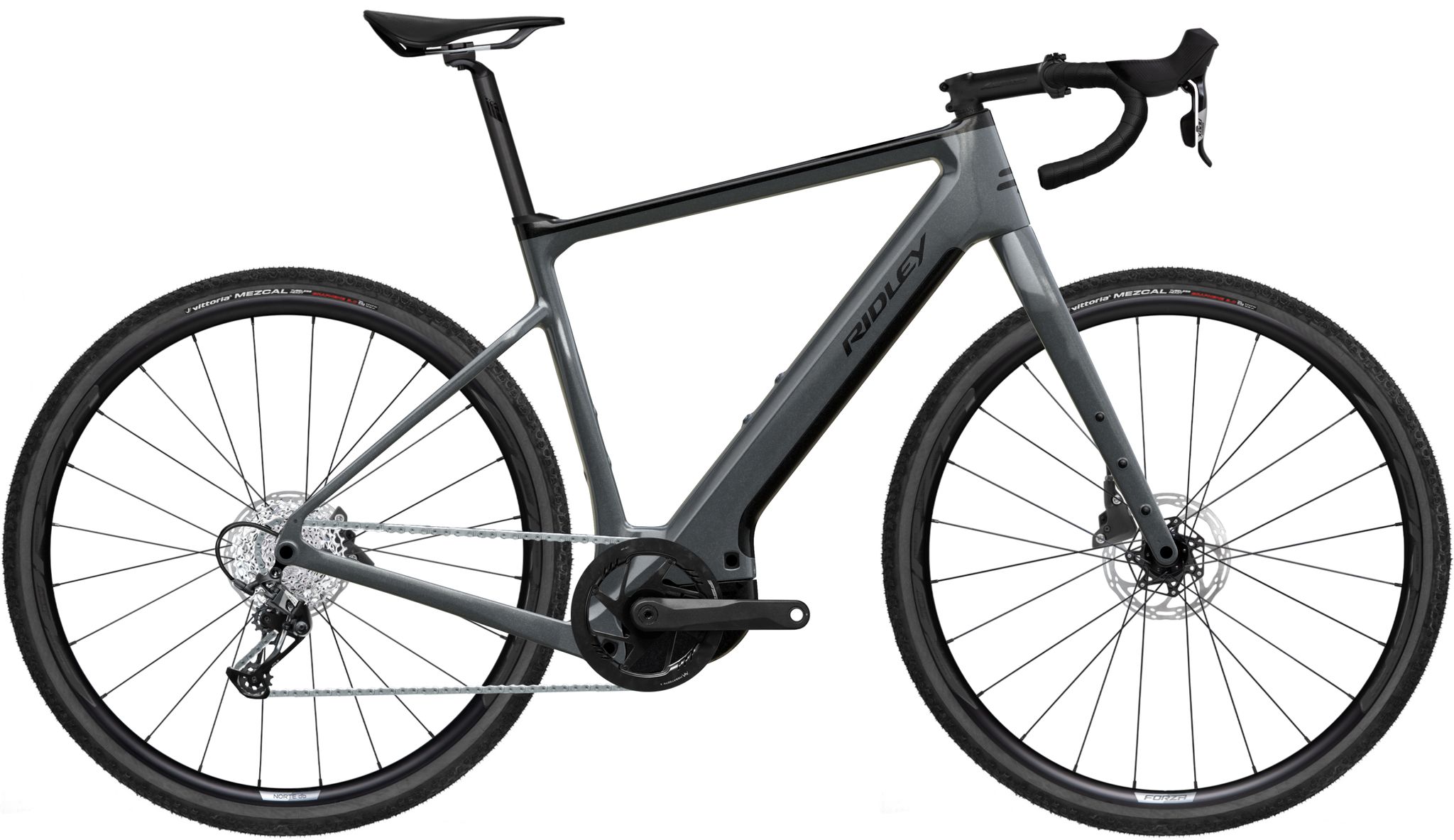Vélo gravel électrique Ridley e-kanzo adventure sram apex xplr 1x12sp