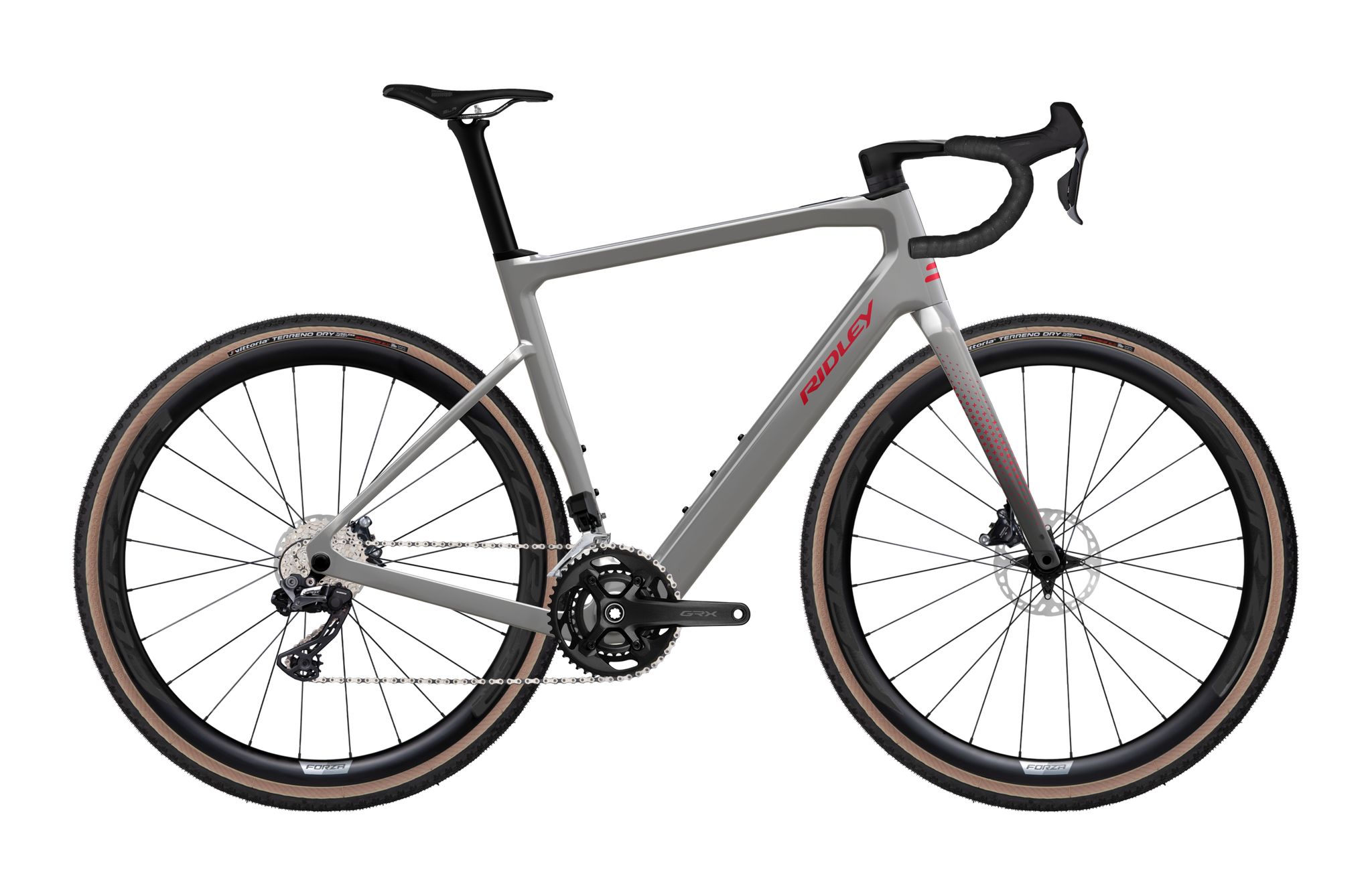 Vélo gravel électrique Ridley e-grifn gravel shimano grx600 2x12sp