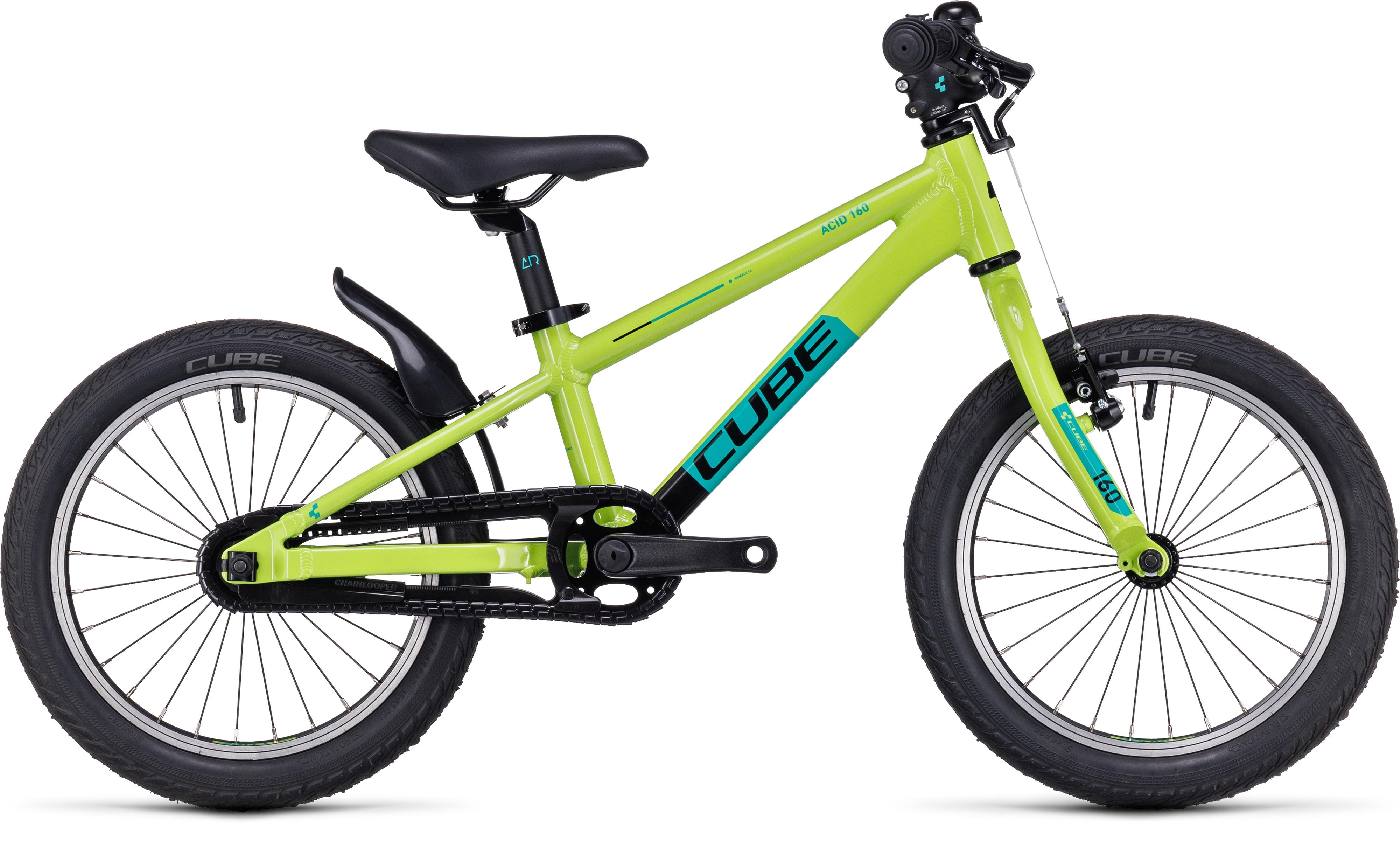 Vélo enfant Cube cubie 160 rt green´n´black