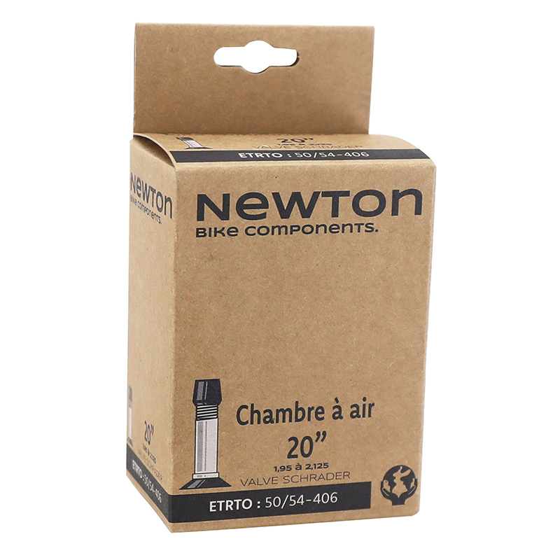 Chambre a air velo 20 x 1.95-2,125 Newton valve standard
