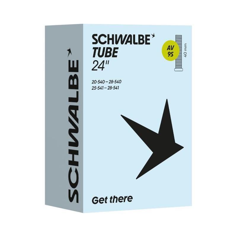 Ch. à air Schwalbe av9s 24x1.00-1.10 v. standard 40 mm