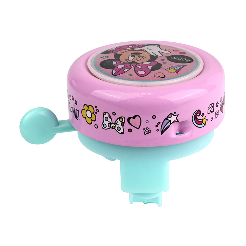 Sonnette enfant timbre Disney minnie rose 55mm