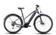 Vélo de ville électrique Cube Nuride Hybrid Performance Allroad 625 wh – Cadre Trapèze – Graphite/Noir