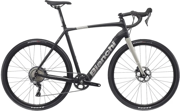 Vélo gravel électrique Bianchi impulso e-allroad grx 600 x35+