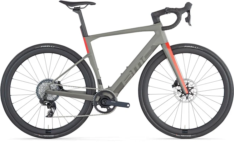 Vélo gravel électrique Bmc roadmachine 01 amp x one