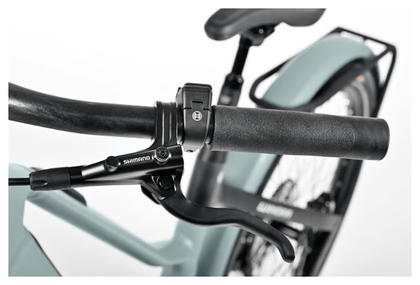 Vélo de Ville Électrique Winora IRide Pure X10 Mid Shimano Cues 10V 400Wh 27 5'' Vert