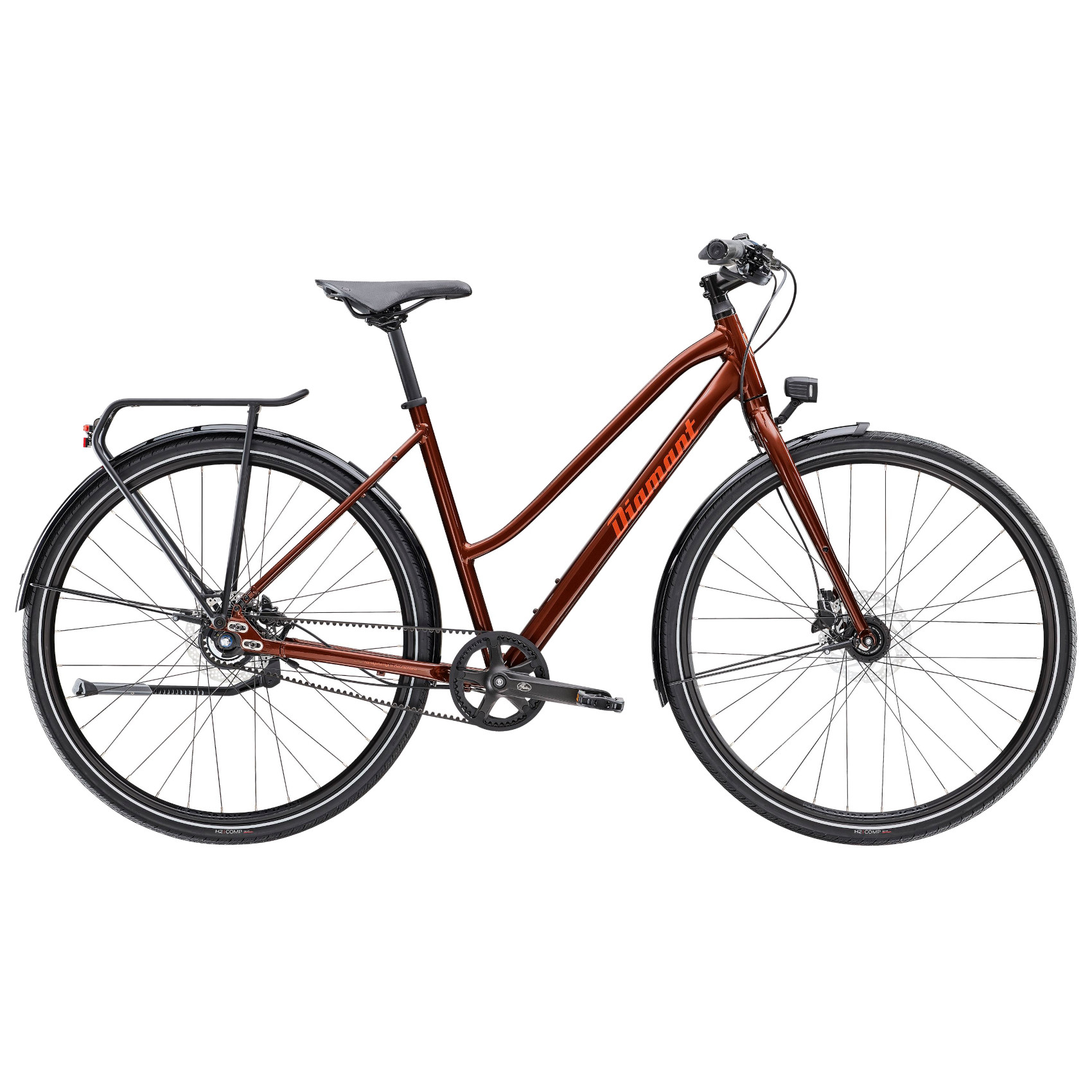 Diamant Vélo Urbain Femme - 247 DELUXE - 2025 - terra metallic