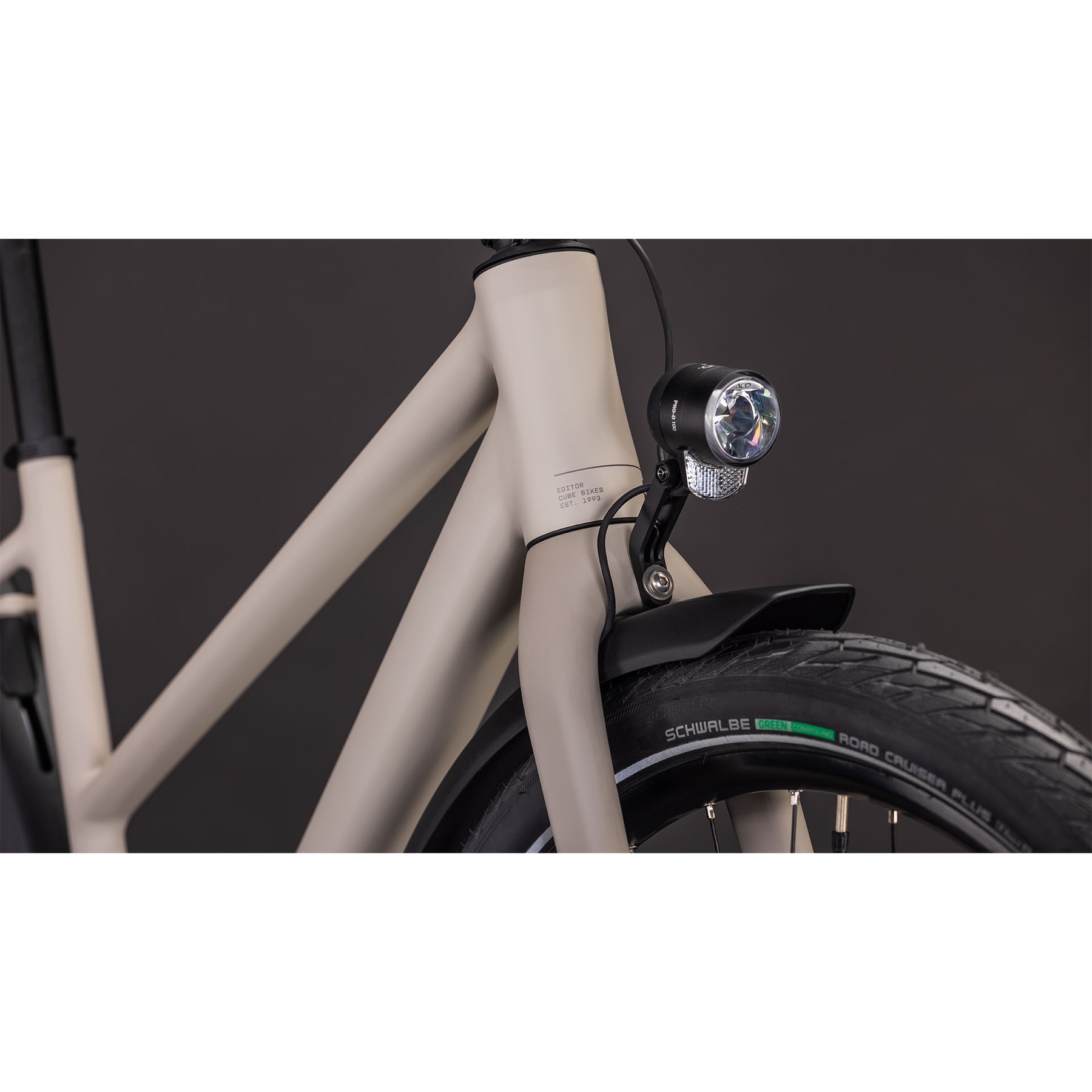 CUBE Vélo de Ville - EDITOR Pro FE - Trapeze - 2026 - oatgrey / grey