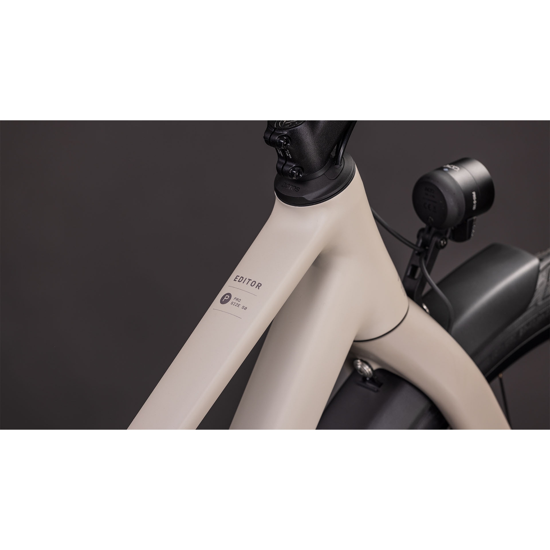 CUBE Vélo de Ville - EDITOR Pro FE - Trapeze - 2026 - oatgrey / grey