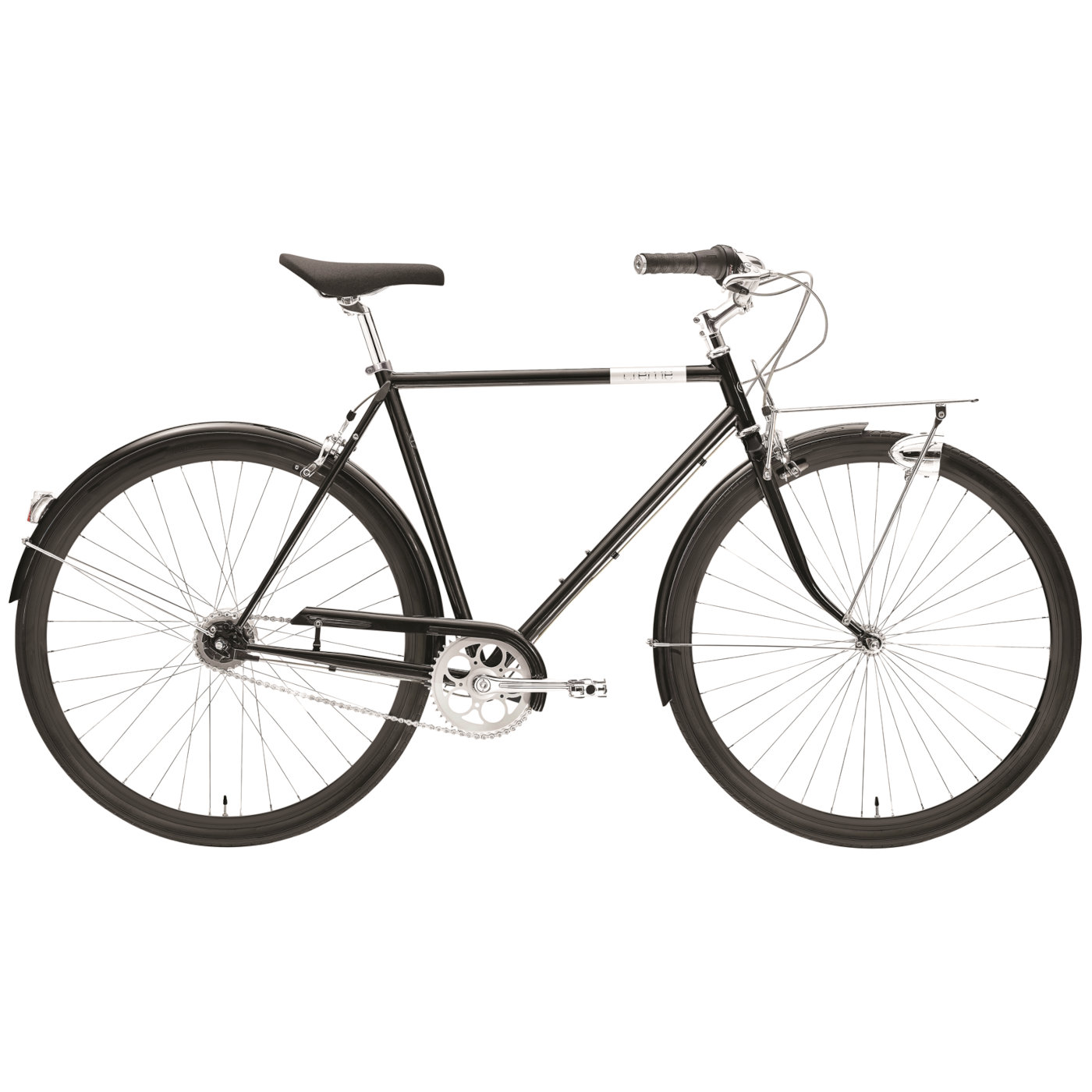 Creme Cycles CAFERACER Man Solo - Vélo de Ville pour Homme - 2023 - noir
