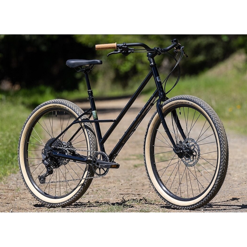 Marin Vélo de Ville en Acier - LARKSPUR 2 - 2026 - noir