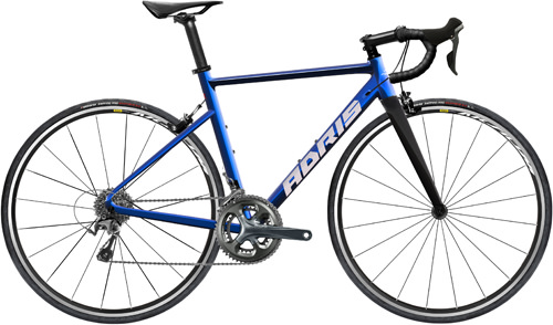 Vélo route Adris l'asphalte, shimano tiagra 10v bleu chrome
