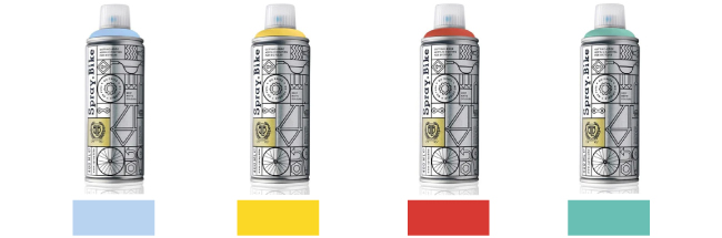Vernis brillant pour finitions peinture de vélo Spray.Bike 400 ml