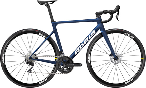 Vélo route Adris le performance 105 12s bleu nuit