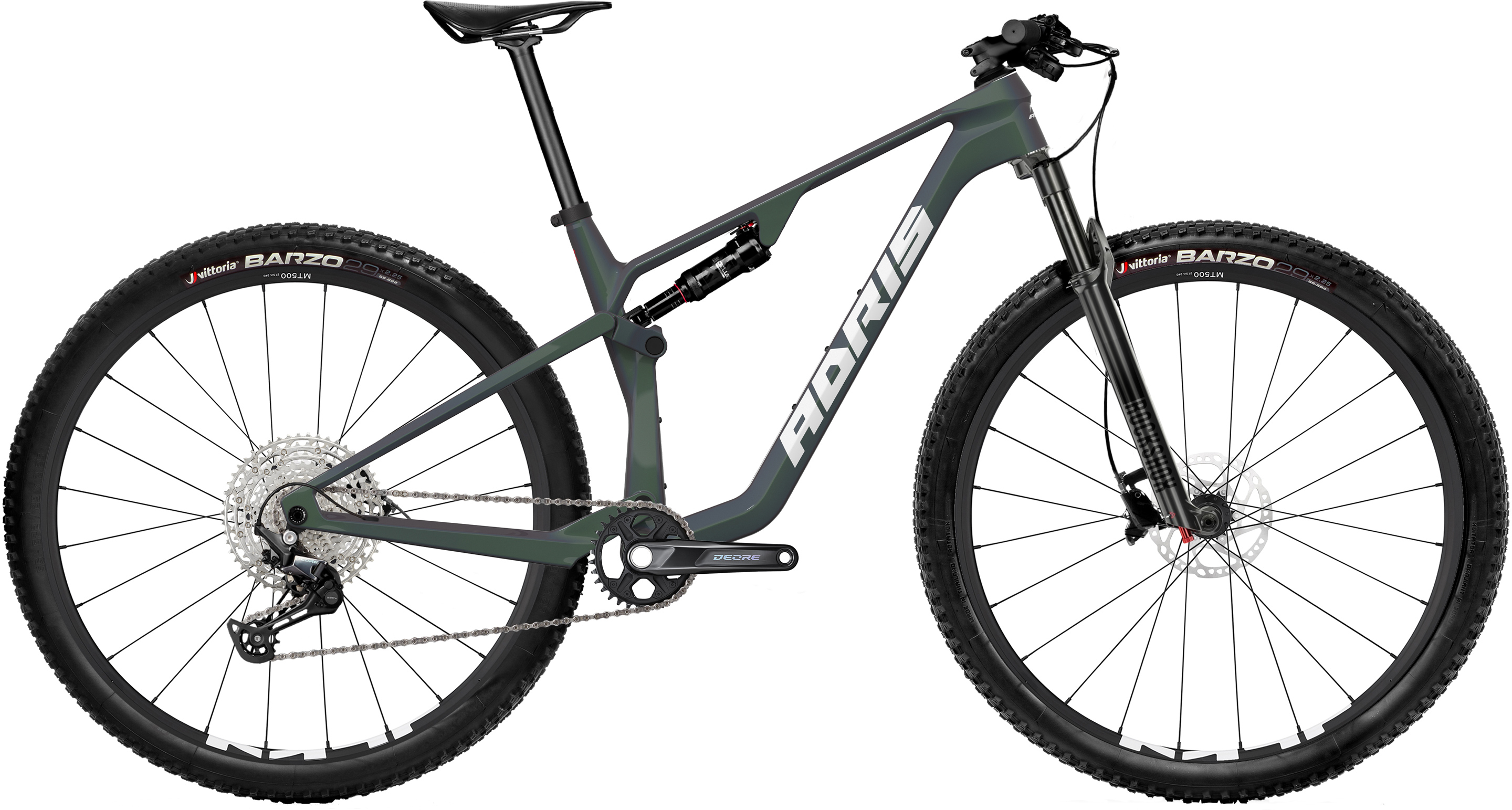 Vtt xc Adris flexible, shimano déore 12v noir oil