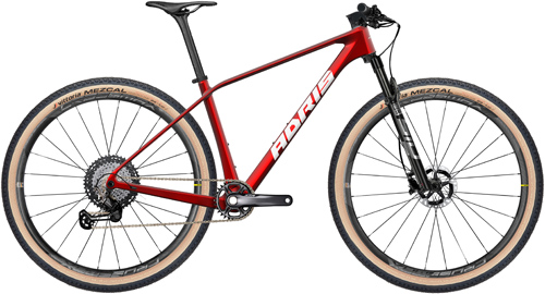 Vtt xc Adris le resistant xtr 12s rouge grenat