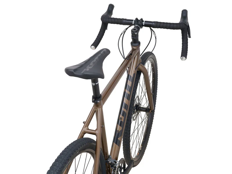 Kona Rove AL 700 Brown (2025) | Vélo de gravel | Écorce avec décalcomanies noires