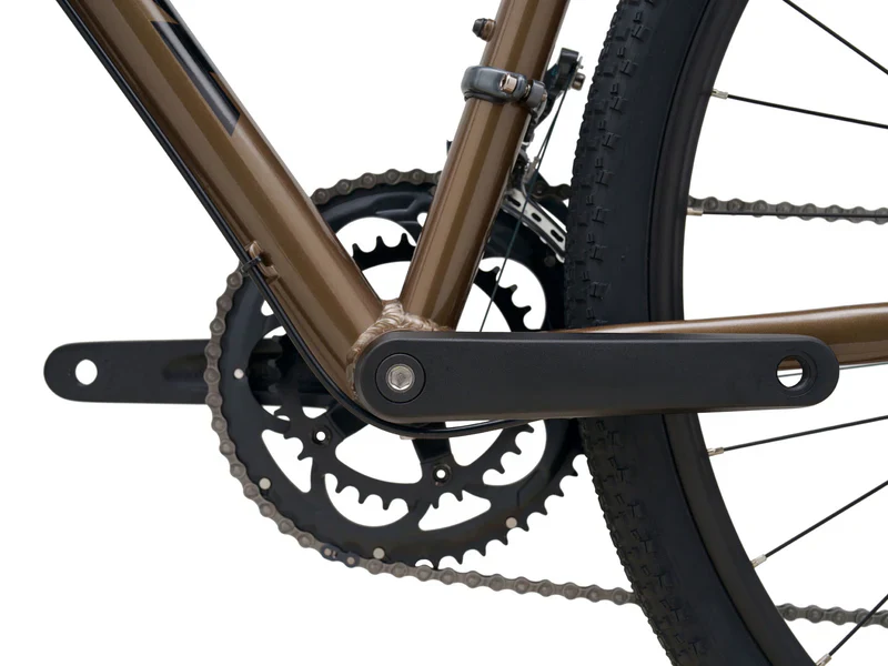 Kona Rove AL 700 Brown (2025) | Vélo de gravel | Écorce avec décalcomanies noires