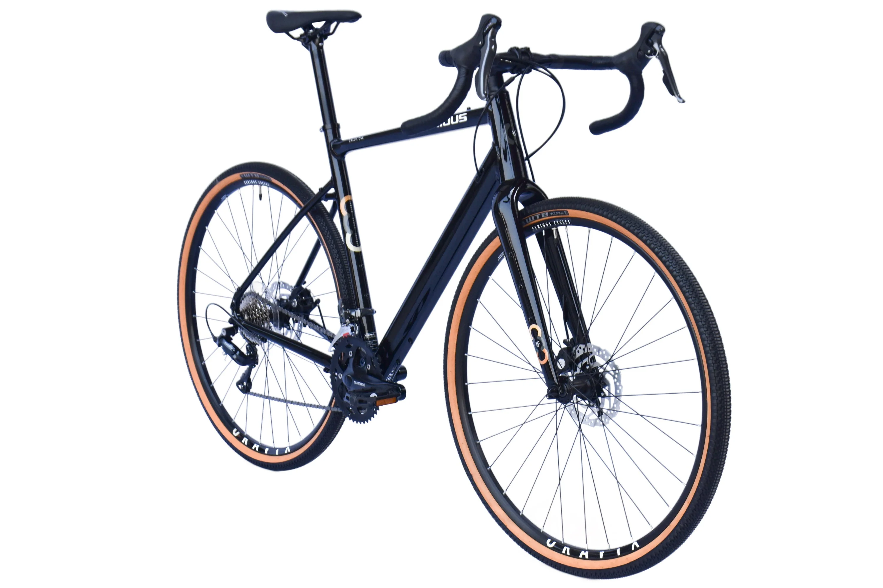 Serious Gravix ONE (2026) | Gravelbike | noir brillant