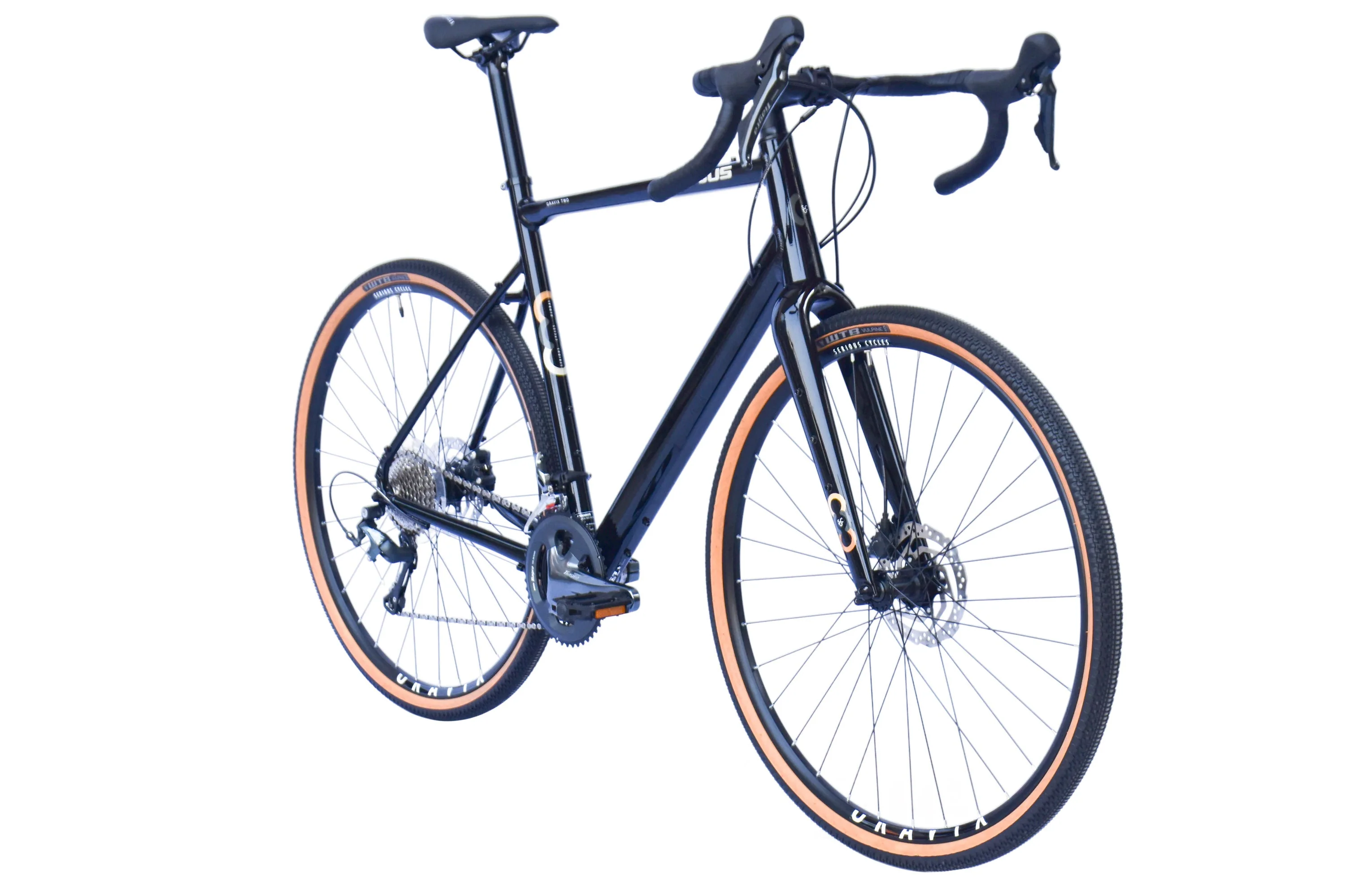 Serious Gravix TWO (2026) | Gravel bike | noir brillant