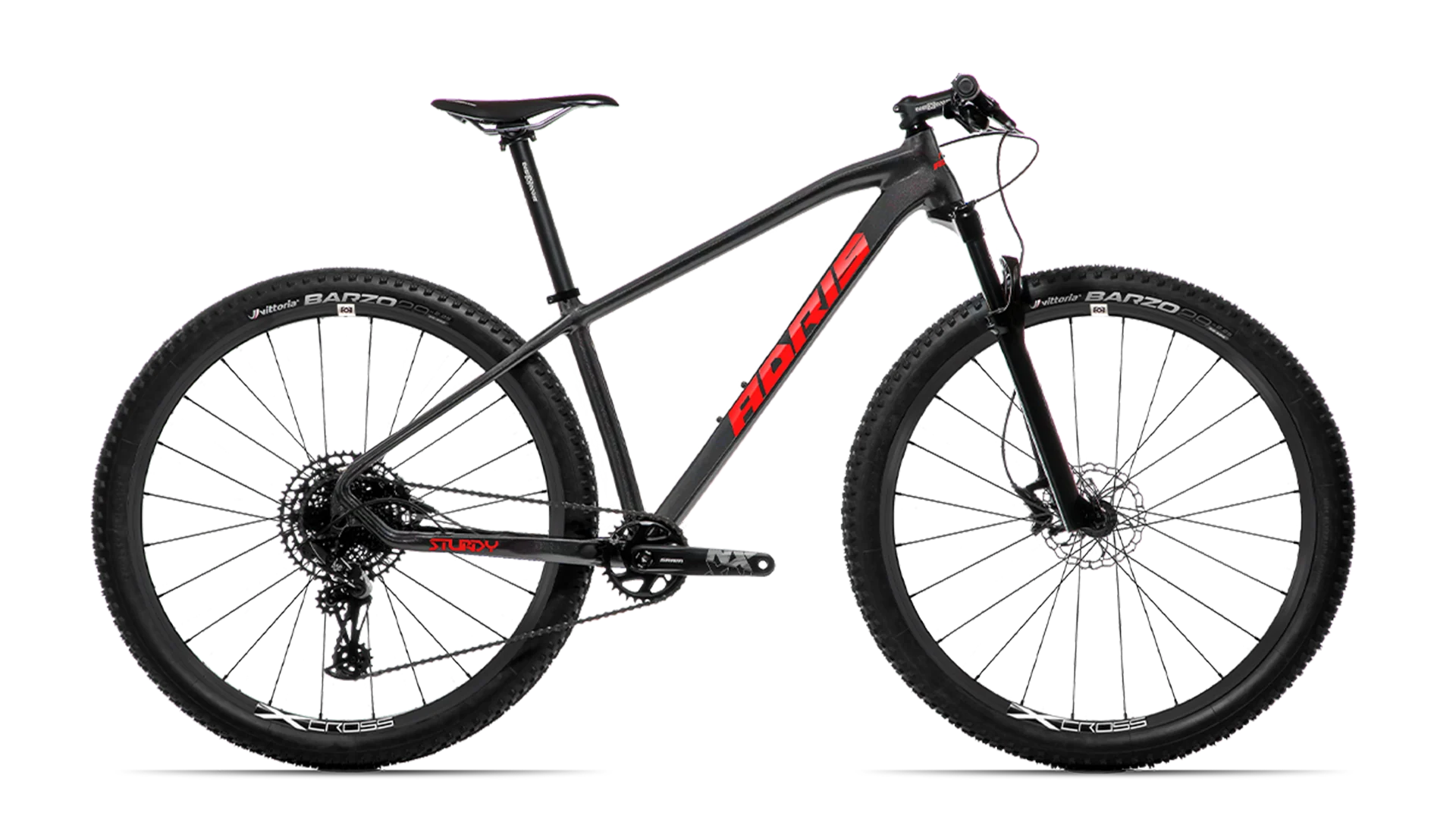Vtt xc Adris sturdy, sram sx eagle 12v fourche reba, bleu caméléon