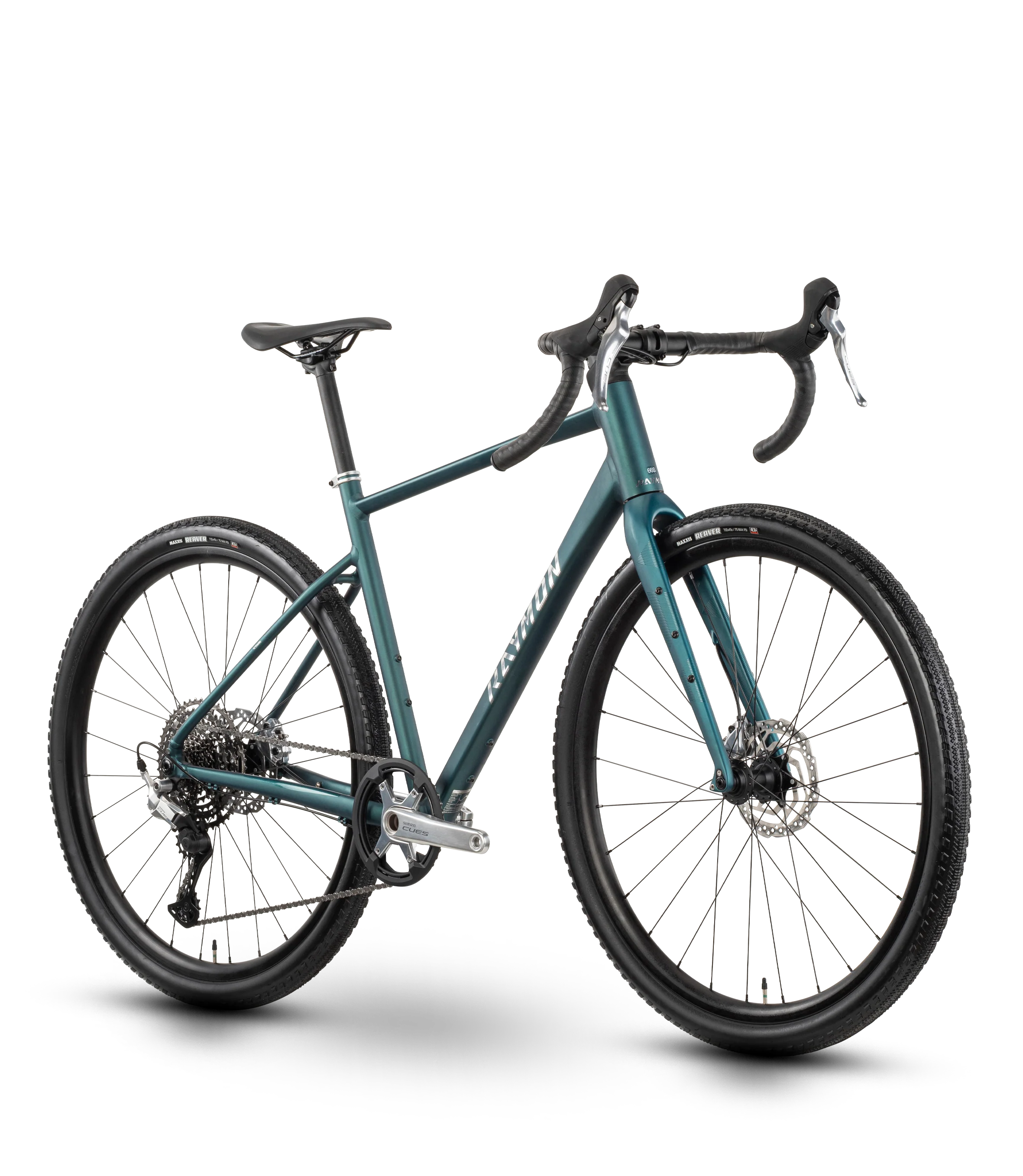 Raymon Territ Comp (2026) | Vélo de gravel | vert agave/chrome