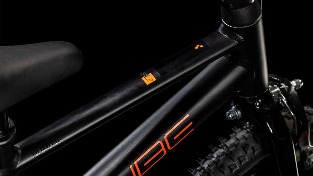 Cube Numove 120 RT (2026) | Vélo enfant 12 pouces | black´n´orange