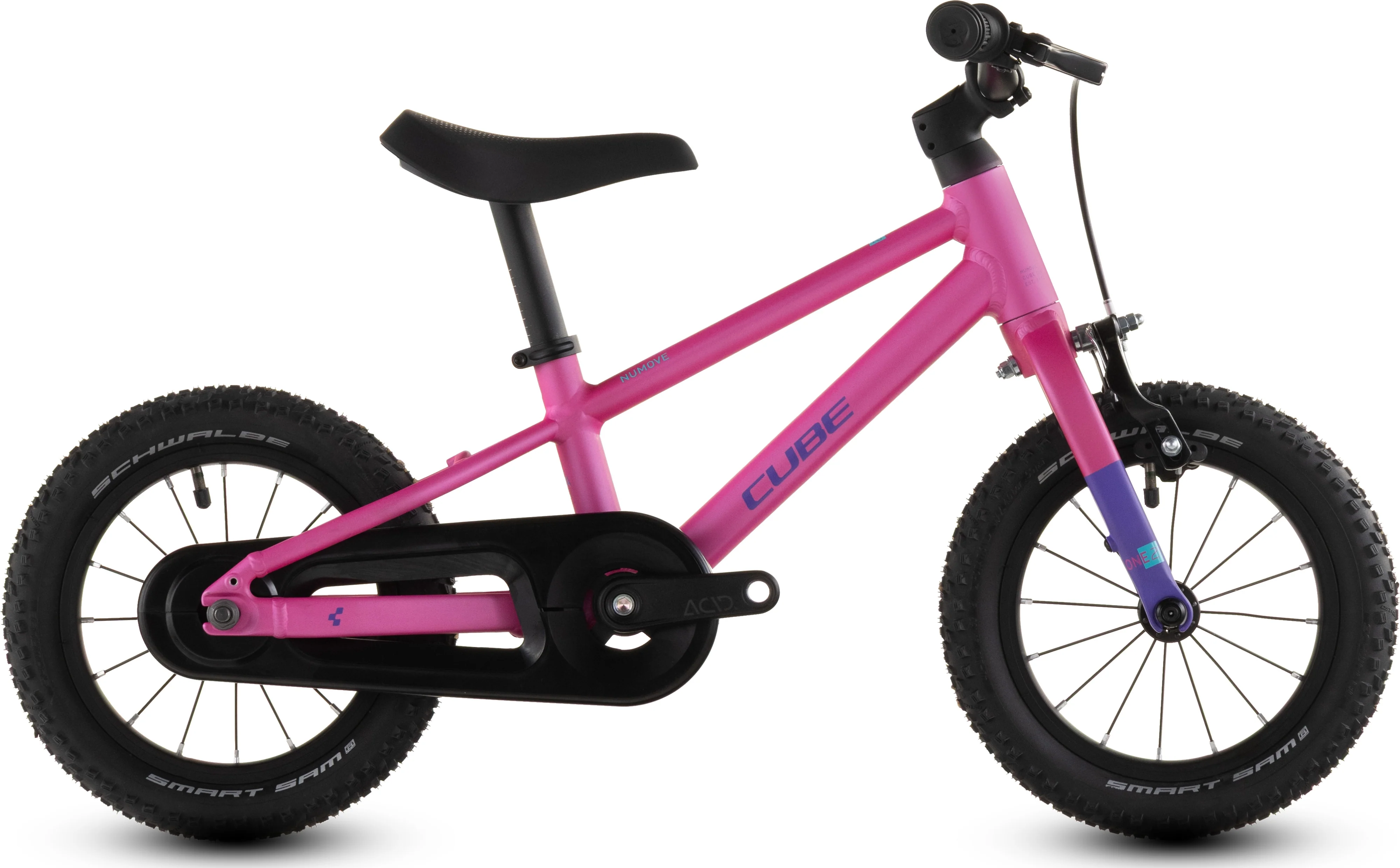 Cube Numove 120 RT (2026) | Vélo enfant 12 pouces | fuchsia´n´plum